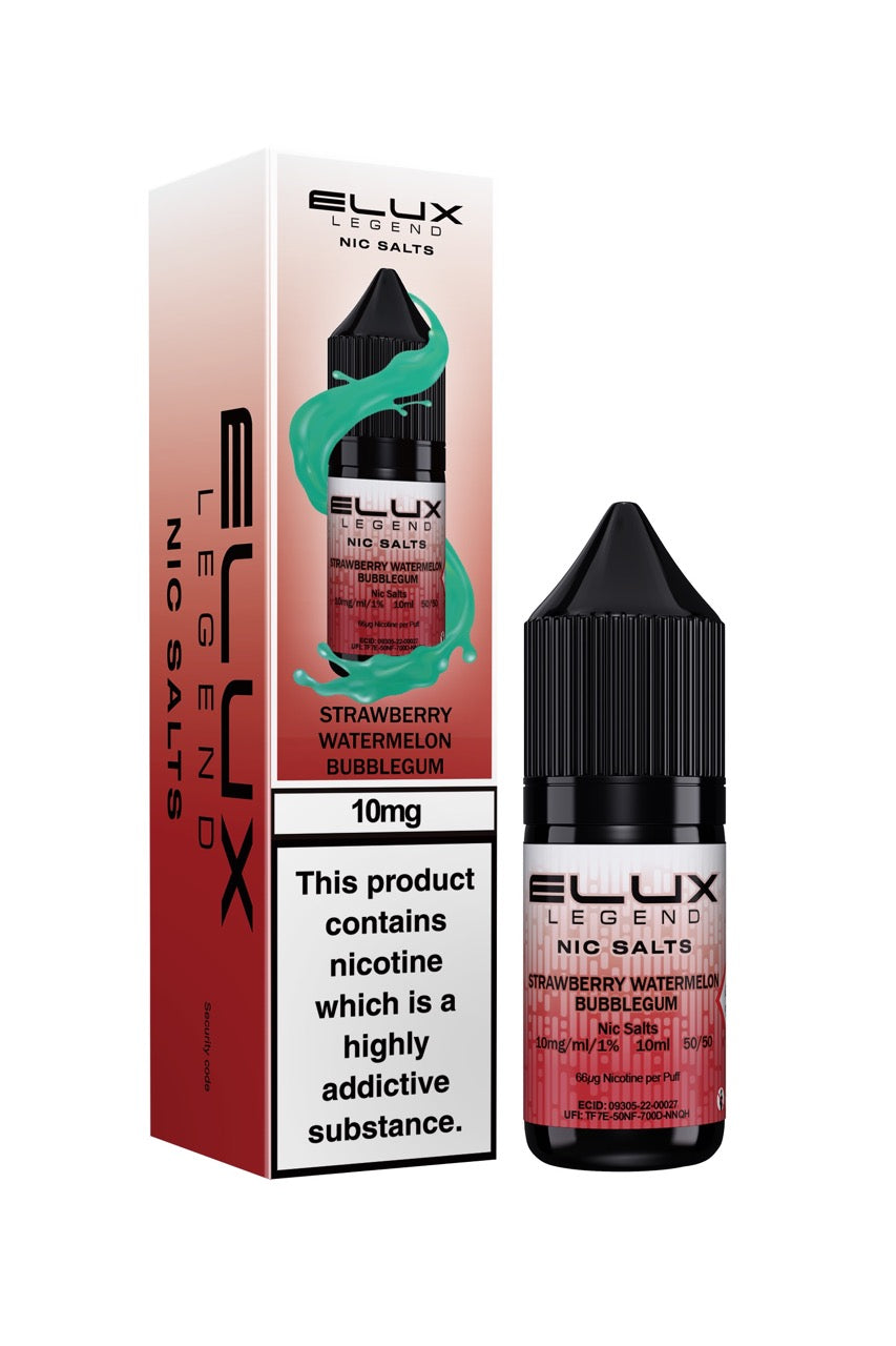 Elux Legend Nic Salts E Liquid 10ml