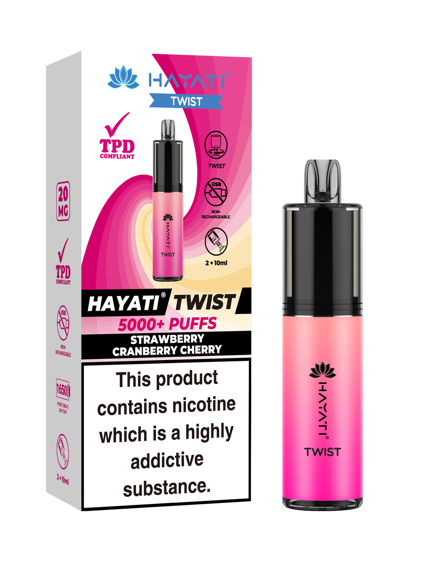 Hayati Twist 5000 Disposible Pod Kit
