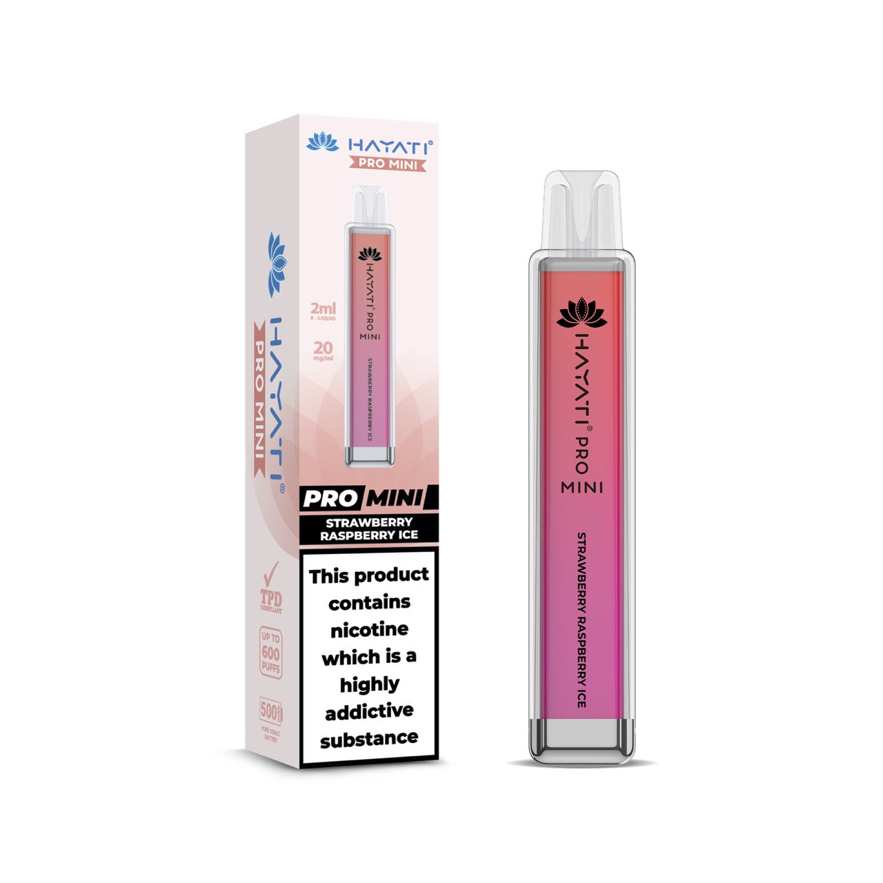 Hayati Pro Mini 600 Puffs Disposable Vape