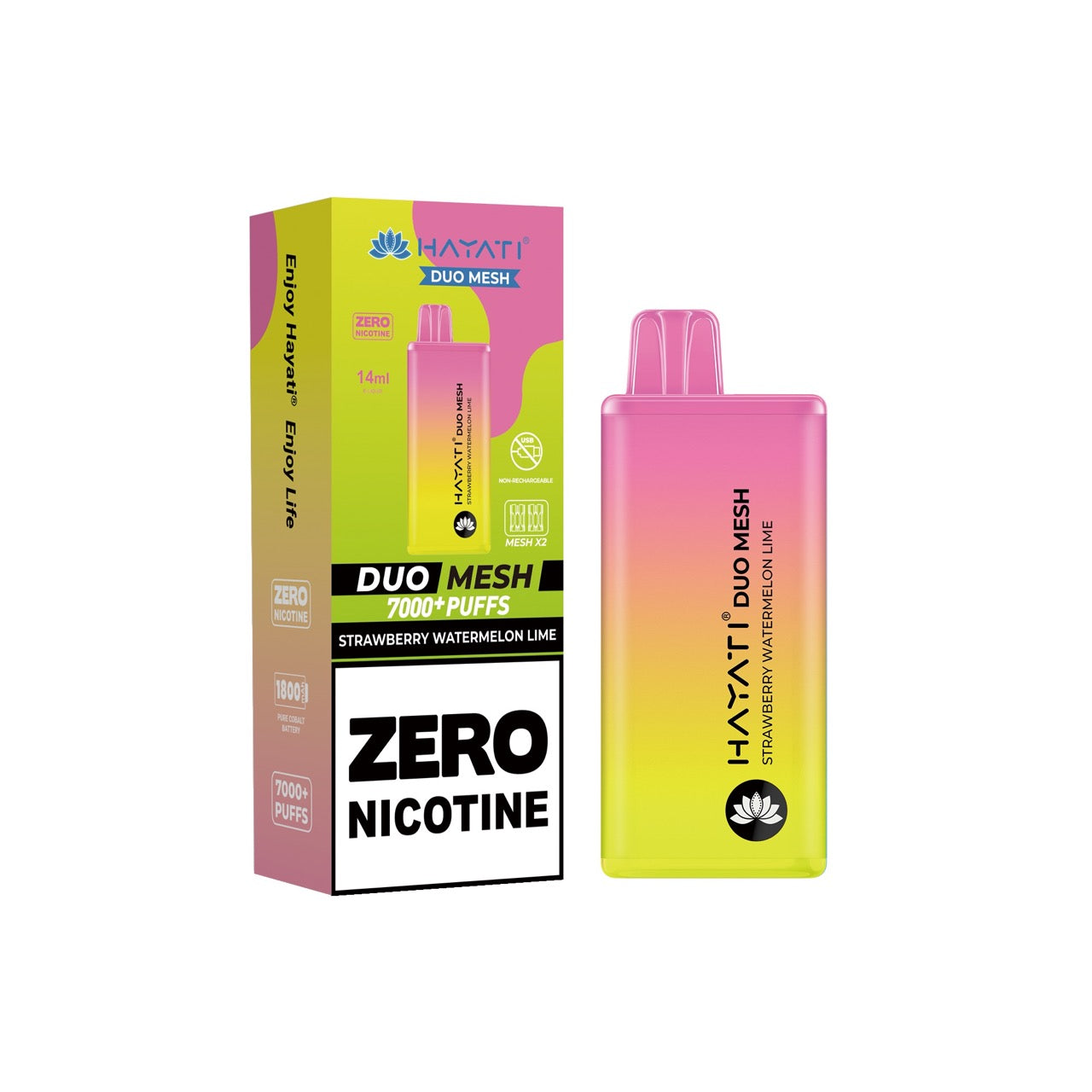 Hayati Duo Mesh 7000 Puffs Disposable Vape