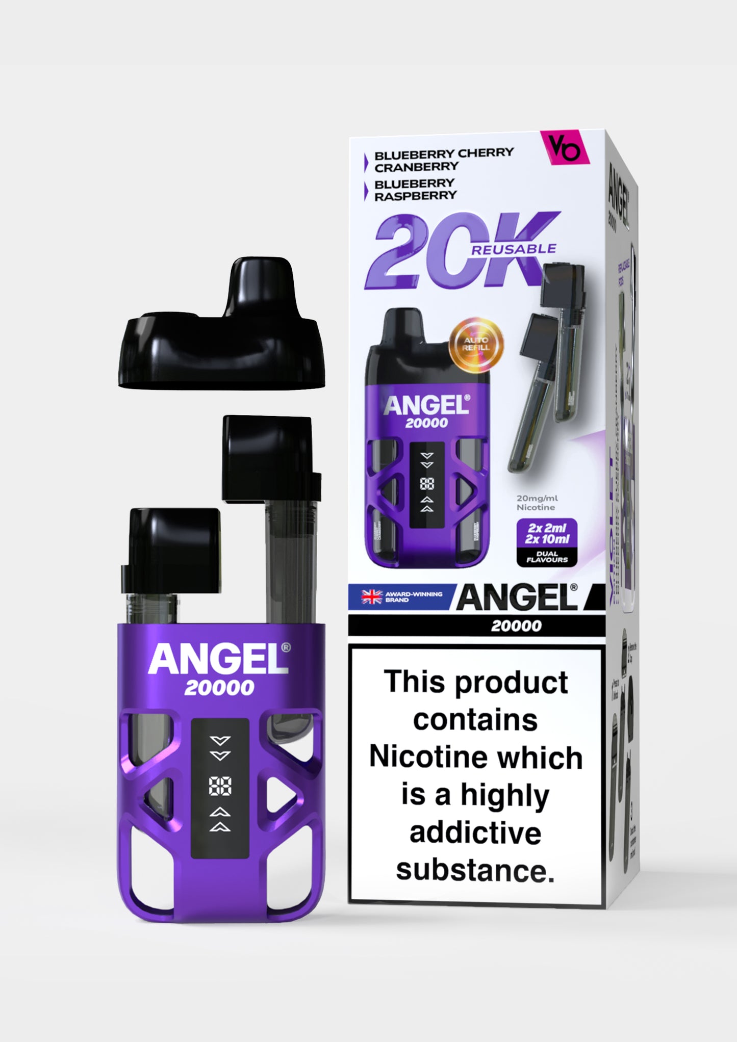 Vapes Bars Angel 20K Prefilled Pod Vape Kit