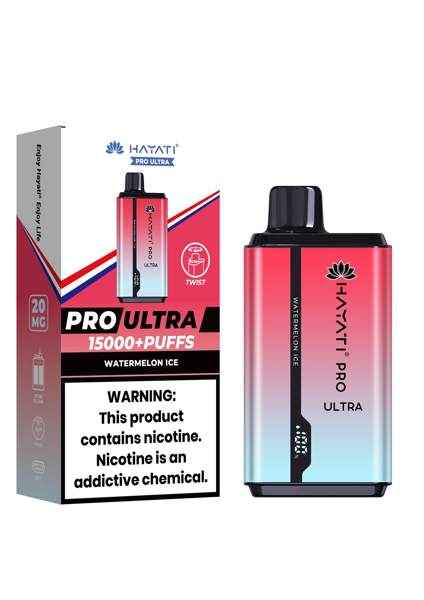 Hayati Pro Ultra 15000 Puffs Disposable Vape