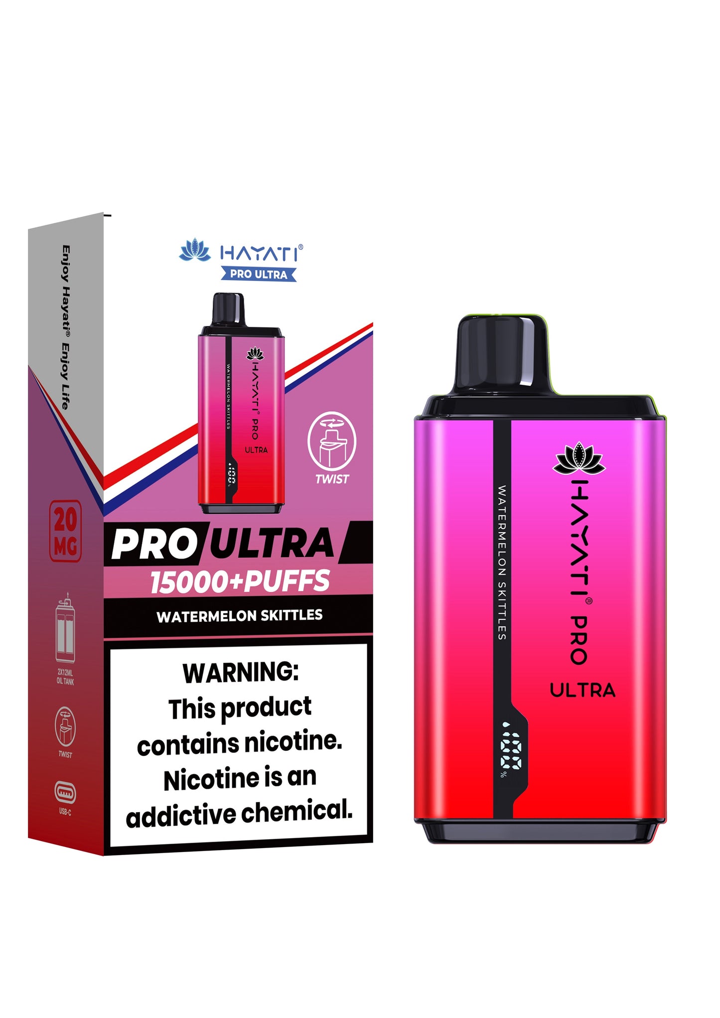 Hayati Pro Ultra 15000 Puffs Disposable Vape